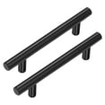 thumbnail image 2 of 4pcs 5.9in Cabinet Pulls Kitchen Drawer Handles 96mm Hole Center Matte Wardrobe Handles, Handle Suitable For Cabinets, Wardrobes, Wine Cabinets, Shoe Cabinets, Drawers, Bedside Tables, 2 of 8