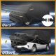 thumbnail image 5 of Funda para auto impermeable para todo clima, protección exterior contra el sol y la lluvia, con tiras reflectantes, negra para Ford Transit, 5 of 7