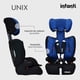 thumbnail image 4 of Autoasiento Infanti Unix Azul Grupo 1, 2, 3 Convertible A Booster, 4 of 7