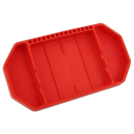 

Automotive Non-slip Flexible Silicone Storage Tool Tray Large Tool Organizer