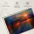 thumbnail image 6 of Elephant Stock Another Morning Wall Art - Horizontal Canvas Wall Art - Living Room Wall Decor - Abstract Canvas - Red And Turquoise Decor By Annette Schmucker - 12" x 8", 6 of 8