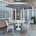 thumbnail image 2 of Homestyles Capri Aluminium 6 Pièces Salle à Manger Extérieure en Blanc, 2 of 12