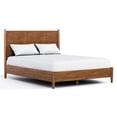thumbnail image 3 of Furniture of America Erik Adult Queen Solid Wood Mattress Ready Bed, Walnut, 3 of 10