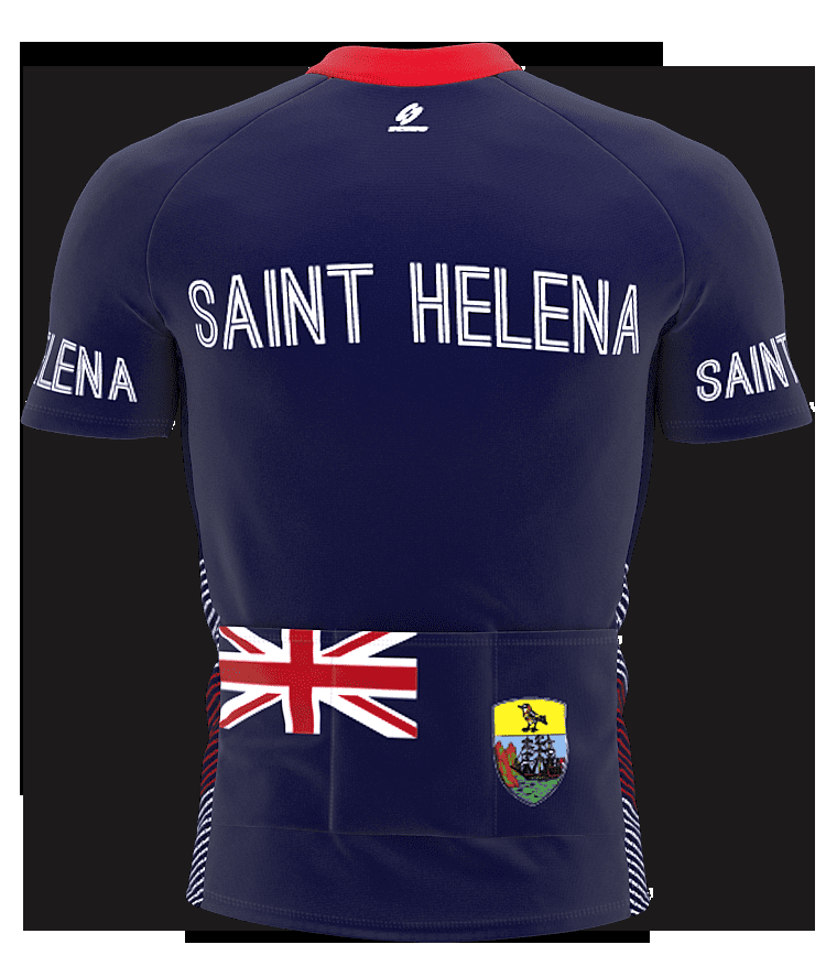 Saint Helena Full Zipper Bike Short Sleeve Cycling Jersey for Women - Size  3XL