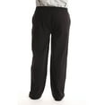 thumbnail image 2 of At The Buzzer Mens Pajama Pant  Jersey Knit Sleep Pant (Black, Small), 2 of 2