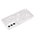 thumbnail image 4 of For Samsung Galaxy A05S Case,Cute Glitter Bling Twinkle Stardust with Drop Protection Shockproof Soft TPU Slim Flexible Phone Case Girls/Women Protective case for Samsung A05S,White, 4 of 6
