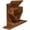 E, variant on JIhuahe Hummingbird House Feeder with Resin Craft Design, Garden Courtyard Bird House & Feeding Ornament, Decorative Bird Lover Gift for Outdoor Patio,brown