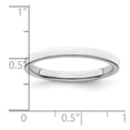 thumbnail image 3 of Auriga Fine Jewelry 925 Sterling Silver Polished Flat Wedding Band Ring Size 5.5 for Women, 3 of 6