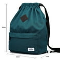 thumbnail image 2 of KAUKKO Cordón Deportes Mochila Gimnasio Yoga Bolsa Hombro Mochila para Hombres y Mujeres KAUKKO  K1031-Lakeblue, 2 of 5