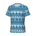 thumbnail image 3 of Rocae Sea Underwater Animals for Men's Moisture-Wicking Crew Tee - T-Shirt for Sports, Outdoor Activities, and Casual WearXX-Large, 3 of 9