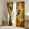 thumbnail image 3 of Manfei Flying Mallard Duck Blackout Curtains Set of 2 (52x84 Each),Retro Rustic Camo Window Curtains,Green Brown Gray Curtains and Drapes For Boys Kids,Luxury Bedroom Decor, 3 of 6