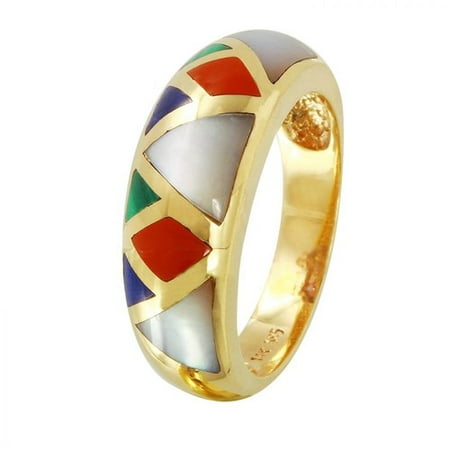 Foreli Ladies Mother of pearl 14K Yellow Gold Ring