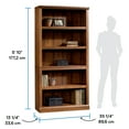 thumbnail image 6 of Sauder Select 5 Shelf Bookcase, Washington Cherry Finish, 6 of 13