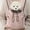 pink, variant on Travel Solid Color Soft Velvet Chest Pet Backpack Dog Chest Bag Cat Chest Bag (pink)