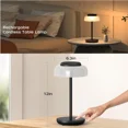 thumbnail image 3 of 12"2 Pack Mushroom Table Lamp, 3 Color Temperatures Touch Control, for Bedroom, 3 of 8
