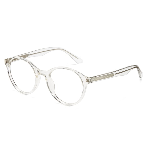 Cyxus TR90 Gafas redondas de luz azul Gafas de mujer Anti UV Eyestrain w / case Cyxus Style