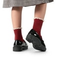 thumbnail image 7 of DREAM PAIRS Girls’ Chunky Platform Slip-On Loafers School & Dress Shoes, 7 of 7