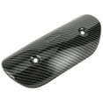 thumbnail image 4 of Exhaust Pipe Heat Shield, Motorcycle Exhaust Heat Protector Exhaust Heat Shield High Temperature Resistant Easy Installation  For Protect Rider Carbon Fiber Style, 4 of 8