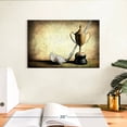 thumbnail image 3 of Elephant Stock Trophy For Golf Wall Art - Horizontal Canvas Wall Art - Living Room Wall Decor - Sports Canvas - Beige And Brown Decor - 12" x 8", 3 of 8