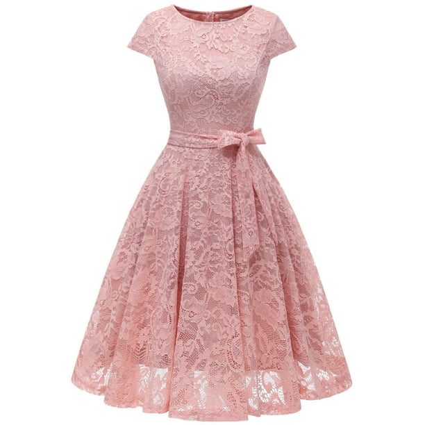Lvnes Women Floral Lace Short Dress Bridesmaid Dresses Party Cocktail Dresses Homecoming Dress Lvnes Women Floral Lace Short Dress Bridesmaid Dresses Party Cocktail Dresses Homecoming Dress