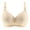 Beige, variant on Gyexs Women's Push Up Wireless Bra Support Comfort No Underwire Bralette Everyday Wear Underwear Push Up Bras for Women, Purple, Size 40