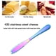 thumbnail image 4 of Bearachild Rallador de queso, cortador de mantequilla con agujero, acero inoxidable, crema, pan, mermelada, raspador, utensilio de cocina, colorido Type3 NO3 Bearachild HA002645-07, 4 of 6
