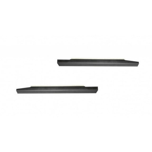 For GMC K3500 1999 2000 Rocker Panel Driver and Passenger Side | Pair | Front | Under Door | Slip-on