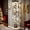 White, variant on 70" Lighted Glass Corner Curio Cabinet, Display Cabinet with Elegant Tempered Glass Door, China Cabinet with Light Bulb, Mirrored Back Panel, Rack for Living Room Storage (White)