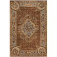thumbnail image 2 of Safavieh Empire 5' X 8' Hand Tufted Wool Rug in Blue and Brown, 2 of 7