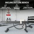 thumbnail image 2 of Synergee Adjustable Incline Decline Workout Bench. Weight Bench for Dumbbell & Barbell Press Exercises & Workouts. Great for Commercial, Garage and Home Gym., 2 of 7