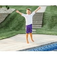 thumbnail image 4 of Made in USA Boys UPF 50+ Short Sleeve Rashguard | Red, 4 of 5
