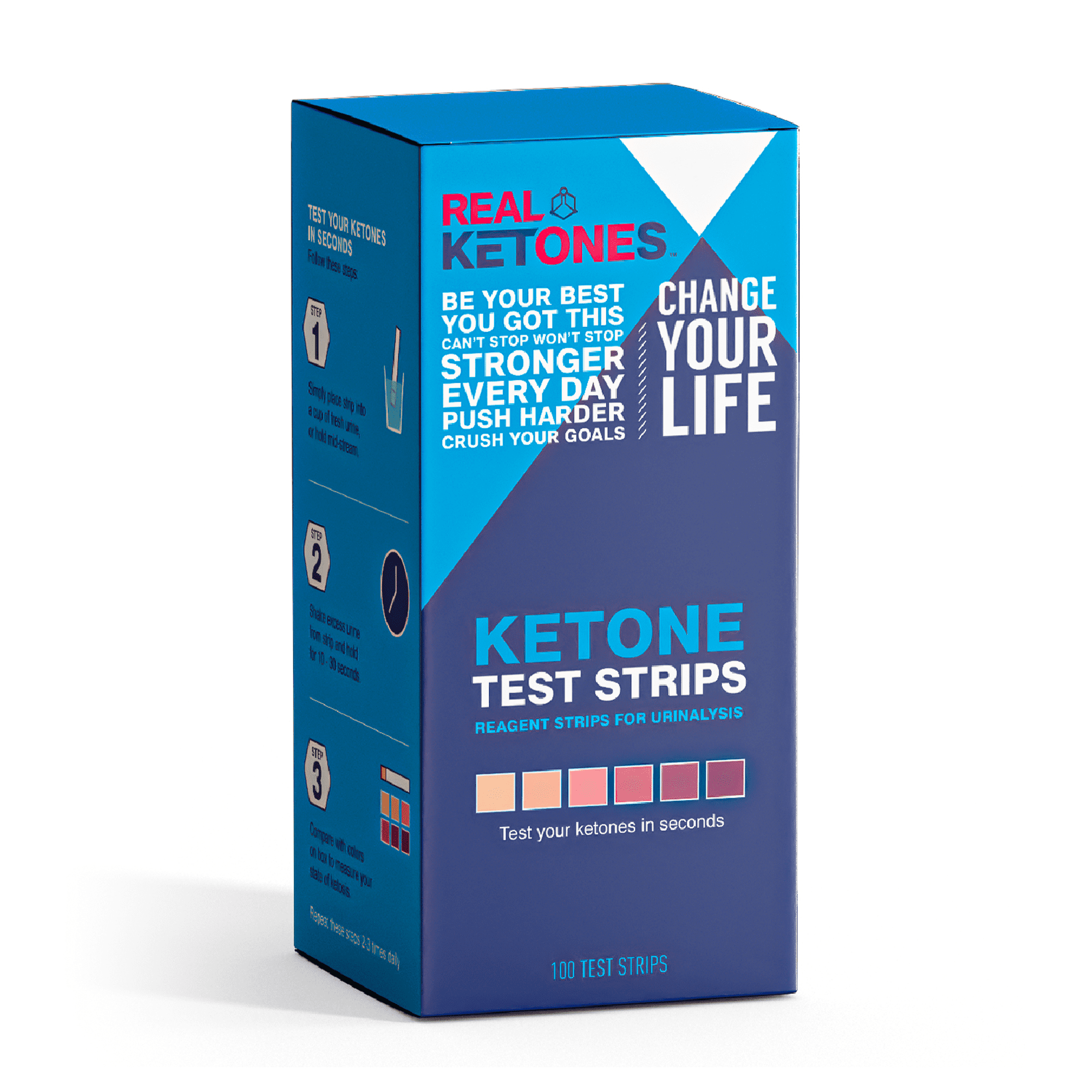 Real Ketones Ketone Test Strips, 100 Count