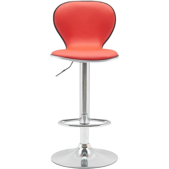 Banco Alto de Barra EKE Life Home Giratorio Rojo 8163