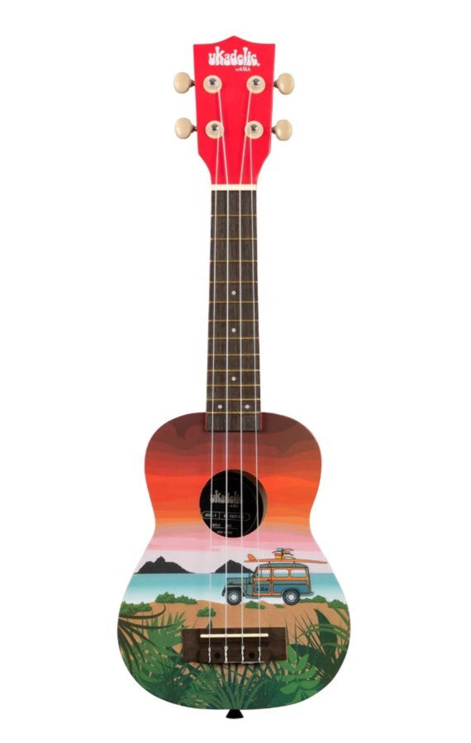 Kala Ukadelic Soprano Ukulele - Surfari