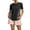 Black, variant on Womens Workout Tops Short Sleeve Crew Neck Mesh Panel Sporty T Shirt Fast Dry Breathable Summer Tops For Women Casual Gym Running Yoga Active Wear s Plus Size