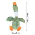 thumbnail image 3 of DAMAI Dog Toys Plush - Soft Duck Chew Toy, Puppy Chew Toy with Crinkle Sound for Medium Small Breed Home Indoor Outdoor Daily Travel Garden Training Boredom Entertainment Exercise, 3 of 9