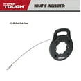 thumbnail image 4 of Hyper Tough 25-Foot High Carbon Spring Steel Fish Tape, 4 of 10