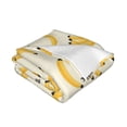thumbnail image 3 of XMXT Throw Blanket, Banana Cartoon Print Machine Washable Blankets for Sofa, 40 x 30 inches, 3 of 9
