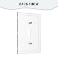 thumbnail image 4 of ZICANCN Outlet Covers Wall Plate, Theater Role Masks Light Switch Cover Decorative, Duplex Toggle Combo 1-Gang, 4 of 9