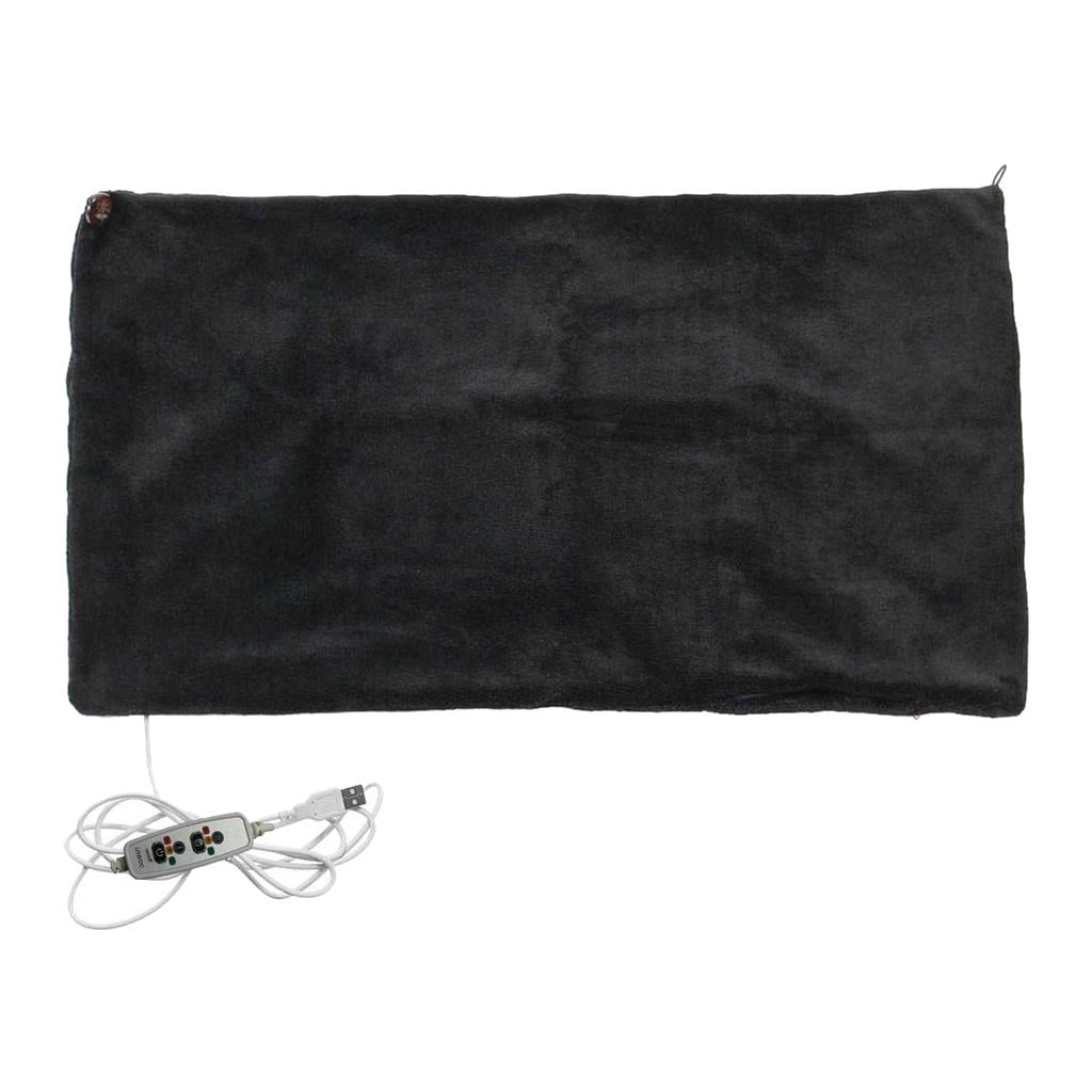 USB Heated Shawl Lap Blanket, USB Heated Plush Throw to an Office Desk