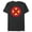Dark Heather, variant on Melting X-Men Logo Paint Drip - Short Sleeve Blended T-Shirt for Adults - Customized-Black