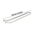 thumbnail image 3 of NSESSHome Clearance BBQ Sausage Cooking Rotating Tongs, Tongs for Grilling, Tongs for Cooking, Flip Bacon Steak Meat Sausage Vegetables BBQ Tongs, Cooking Tongs Stainless Steel, 3 of 9