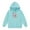 Sky Blue, variant on Little Girls Hoodies Sweatshirts Print Casual Pullover Kids Soft Outerwear Fall Winter Daily Wear Clothing White Size 6-7T