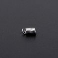 thumbnail image 3 of 100Pieces Ressort Cordon Embout Fermoir Bijoux Faisant Trouver Blanc, 3 of 10