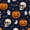 Color 4, variant on Peel and Stick Wallpaper Halloween Pumpkins Skulls Ghosts Bats Dark 24in x 118in Contact Paper Removable Self Adhesive Wall Mural Wall Decor for Bedroom Kitchen Cabinets