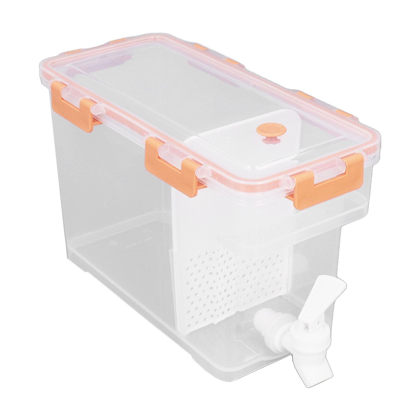 BOKYAN 3.5L Food‑Grade PP Cold Water Dispenser with Spigot, Rubber Seal, 3‑Hour Cooling, Space‑Saving Design