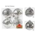 thumbnail image 5 of bolas de Navidad de 10 cm para colgar en el árbol de Navidad, de plástico, para decoración de Año Nuevo 2024, 5 of 5