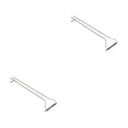 thumbnail image 1 of Cateissary Soporte para copas de vino de acero inoxidable, fácil acceso, solución de almacenamiento en estante para copas de vino Type1 NO1, 1 of 6