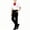 Red-Big Bow, variant on Teen Boys 3 Piece Gentleman Formal Suit Preppy Outfit Short Sleeve Dress Shirt and Suit Pants with Tie School Uniform Set