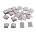 thumbnail image 1 of 20pcs Metal Belt Buckle End Tip For Cotton Webbing Tag Bag Key Chains, 1 of 9
